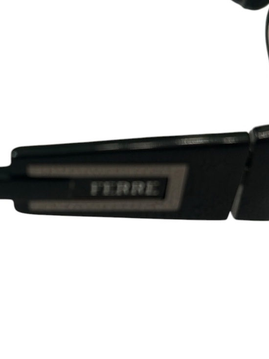 Gianfranco Ferré Black rectangular shape Sunglasses Italy in case main image 7